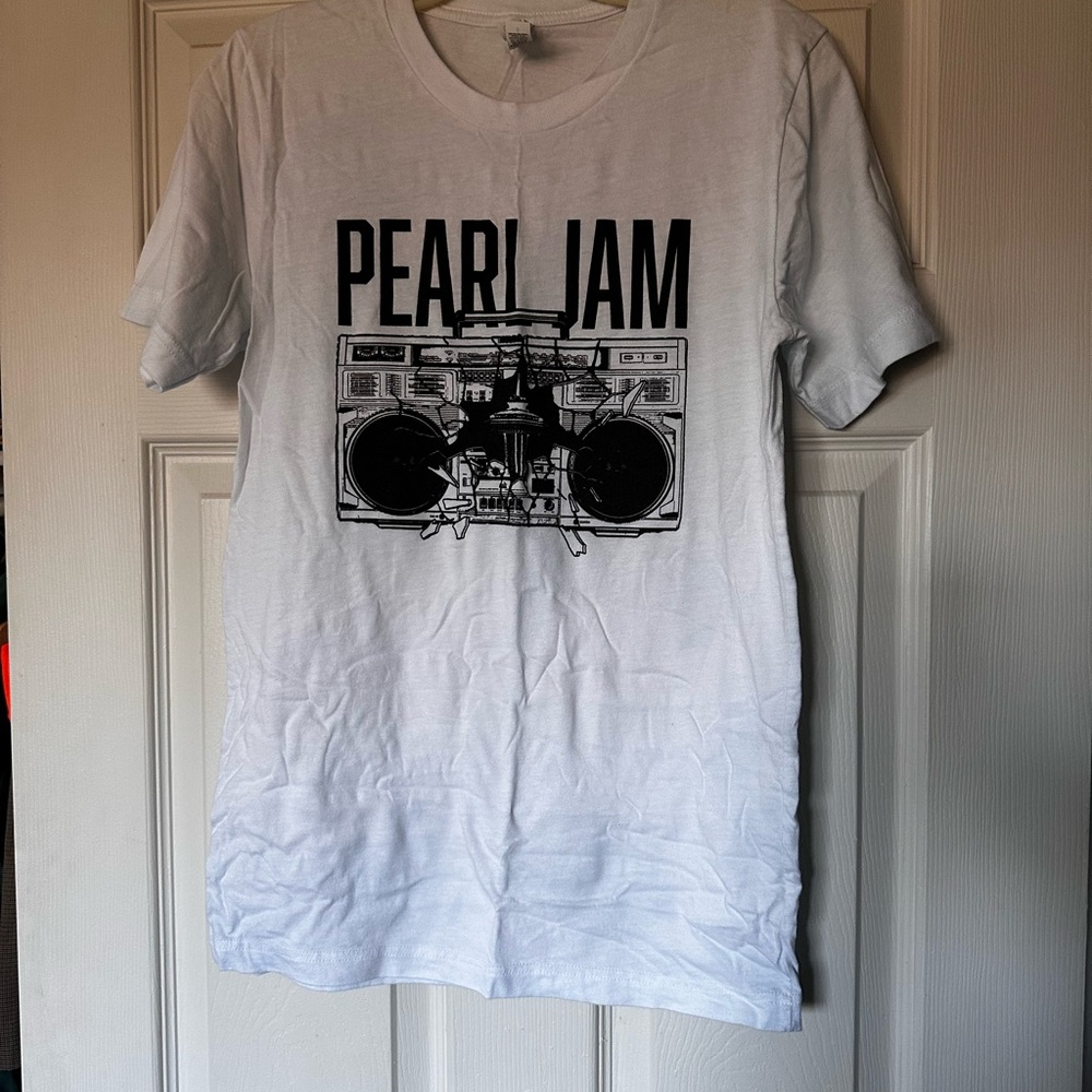 Pearl Jam White Graphic Tee